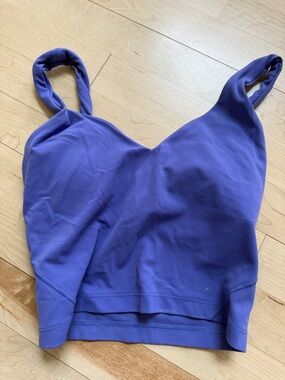 lululemon athletica Purple Cropped Tank Top